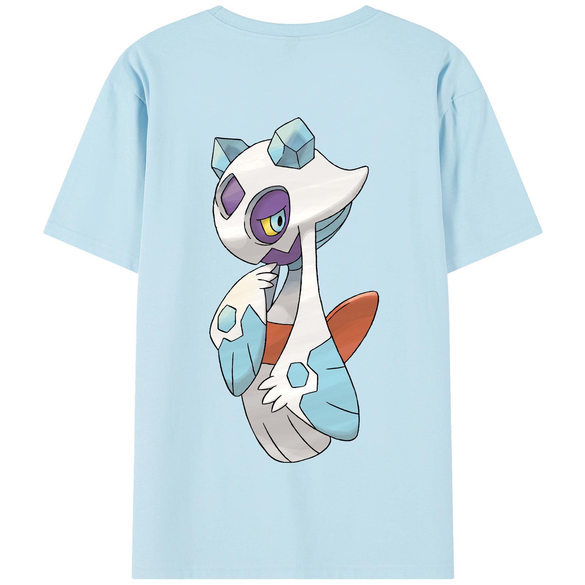 （画像用） ポケットモンスター Pokémon 綿100％半袖Tシャツ（背面プリント）